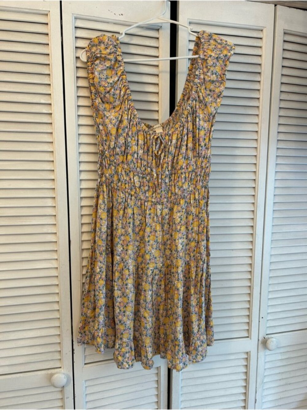 Aeropostale Yellow and Purple Dress